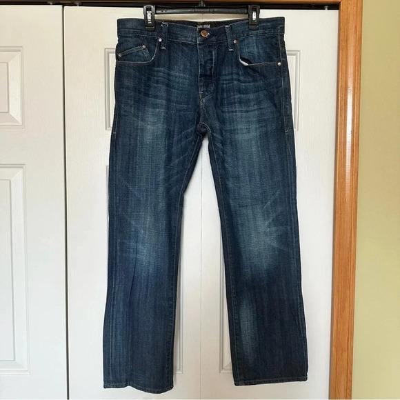 William Rast Button Fly Straight Jeans - Picture 1 of 8